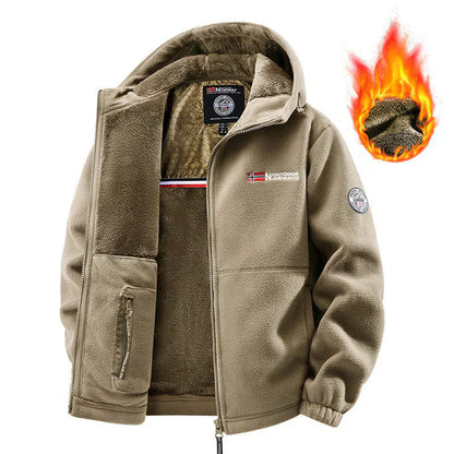 🔥Upgraded Unisex Hooded Casual Graphene Heated Insulated Jacket (with Internal Pockets)