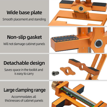 🛠️🔥2026 All-New Upgraded Model🔥Multifunctional Cabinet Door Installation Aid🛠️