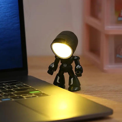 🔥Last Day 49% OFF - 🤖Lonely Robot Cartoon Cute Robot Design Companion Table Light