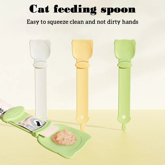 🔥Last Day Promotion - 49% OFF🎁New Happy Cat Treat Spoon