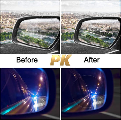 4Pcs Car Rearview Mirror Film