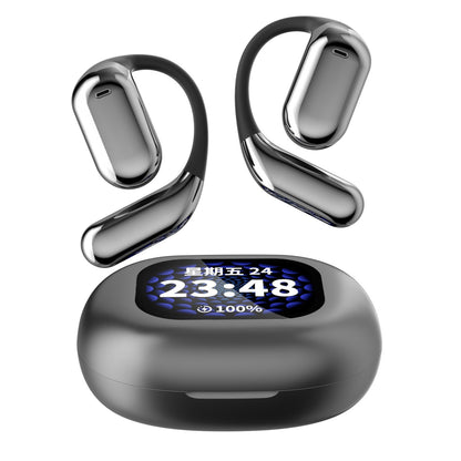⏰🔥True Powerful Bluetooth 5.4 Open Ear Earbuds, IPX5 Waterproof