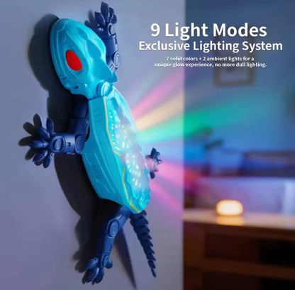 Gecko Rush Remote Control Wall Climbing Lizard Toy — Ceiling & Floor Crawler