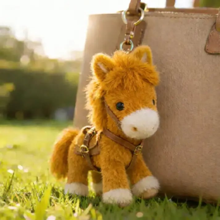 🔥LAST DAY 49% OFF🐎Plush Pony Bag Charm and Keychain