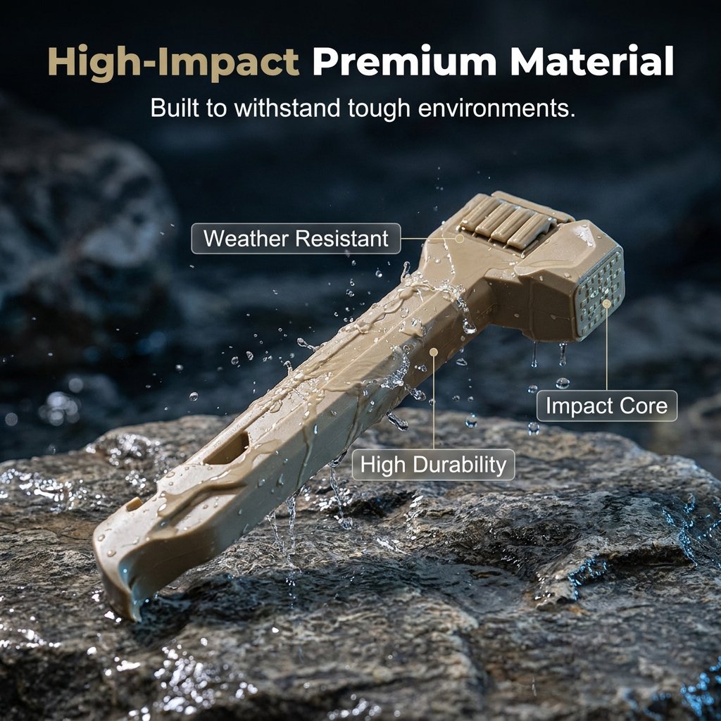 🔥HOT SALE 49% OFF - 🔨🏕️Multifunctional Camping Hammer & Tent Stake Puller✨