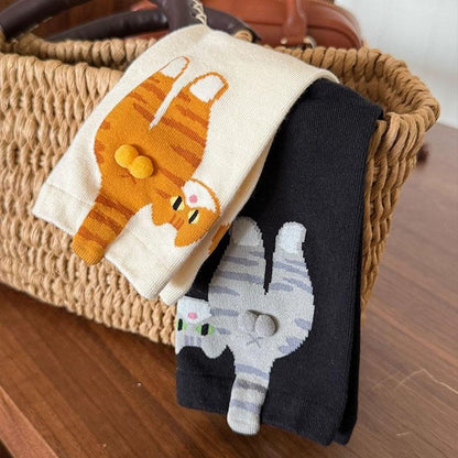 🐱🍑Funny 3D Kitty Butt Socks for Women – Adorable Design for Daily Fun