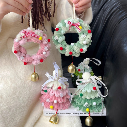 DIY Twist-Tie Christmas Tree & Wreath Kit - Handmake Your Cozy Holiday Magic