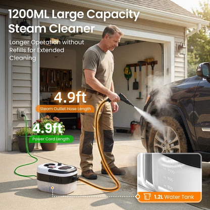 💦2500W Handheld Steam Cleaner for Home