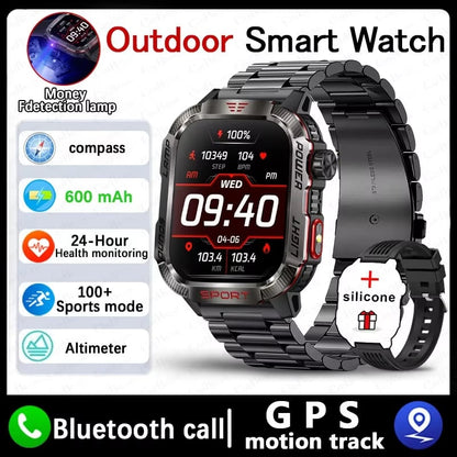 Men's Military Outdoor Sports Smart Watch for Android & IOS