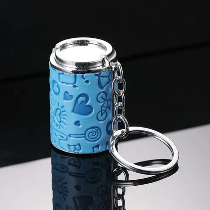 Mini Coin Storage Keychain