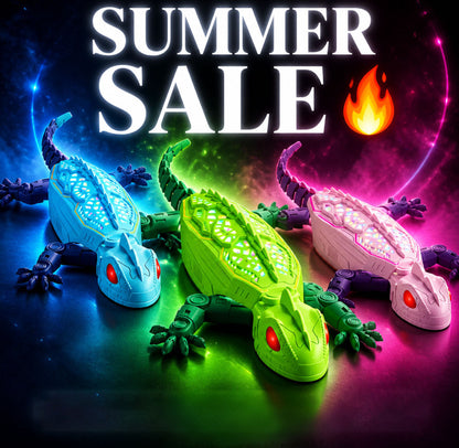 Gecko Rush Remote Control Wall Climbing Lizard Toy — Ceiling & Floor Crawler