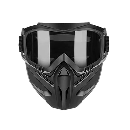 🔥 Detachable Full Face Goggle Mask