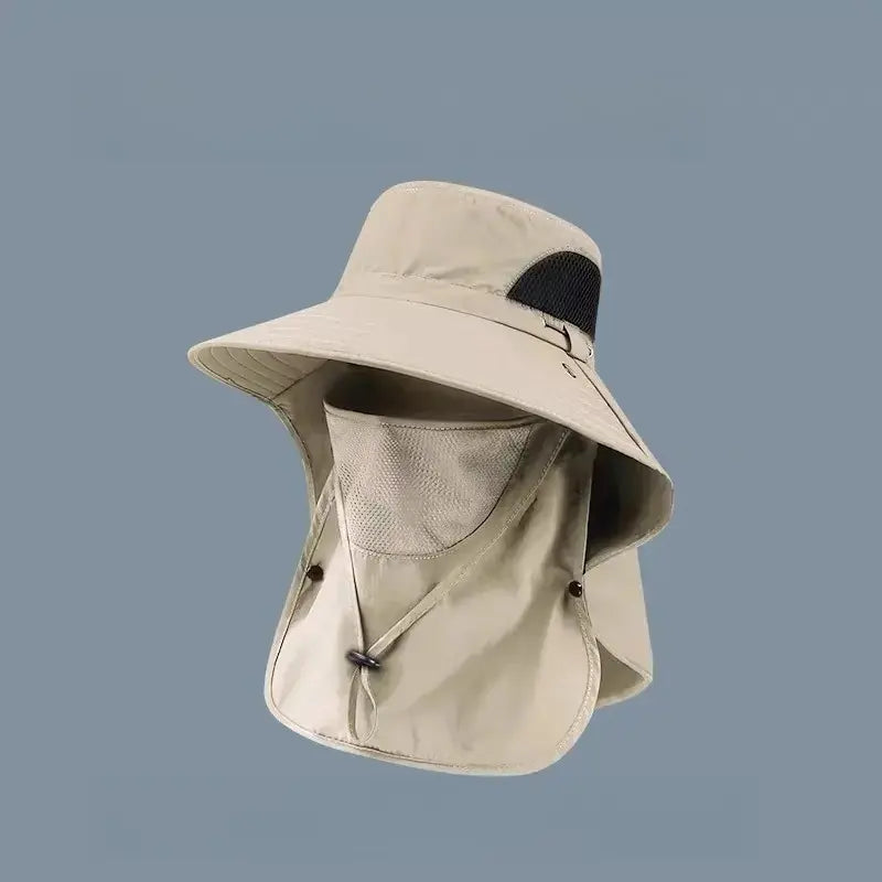 Spring/Summer Fisherman's Hat Detachable Outdoor Fishing Face Covering Neck Protection