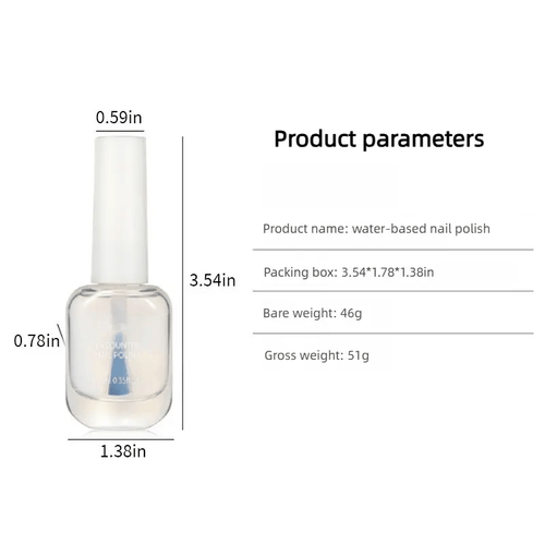 🔥 ENCOUNTER Water-Based Nail Polish – Safe, Breathable & Easy to Remove