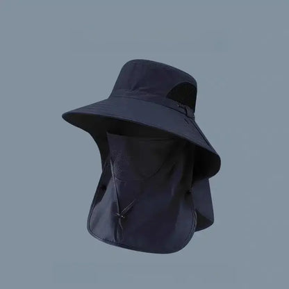 Spring/Summer Fisherman's Hat Detachable Outdoor Fishing Face Covering Neck Protection