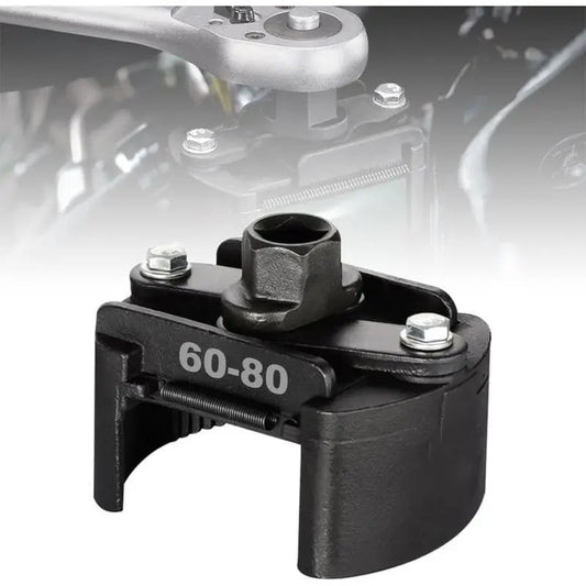 🔧 Adjustable Oil Filter Wrench | 60mm-105mm Universal Removal Tool