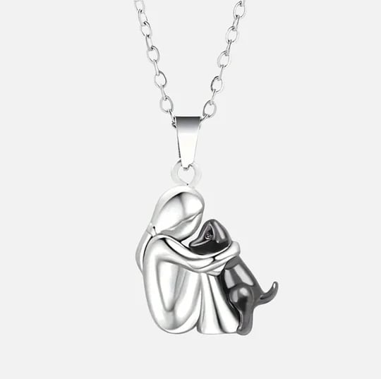 Necklace with pendant "Hug"