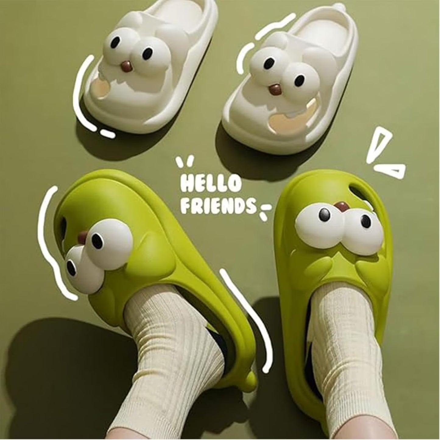 Wacky Cartoon Clogs