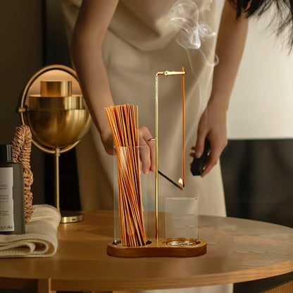 2 in 1 Incense Holder for Sticks(Incense sticks not included)