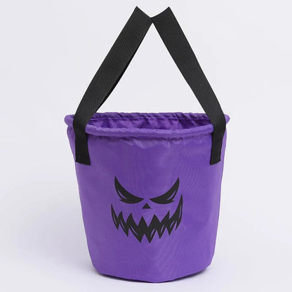 👻 Glow-in-the-Dark Halloween LED Candy Basket  Bags🎃5 Pack Pumpkin Trick or Treat Bags with Glow Lights for Kids, Parties & Halloween Decorations