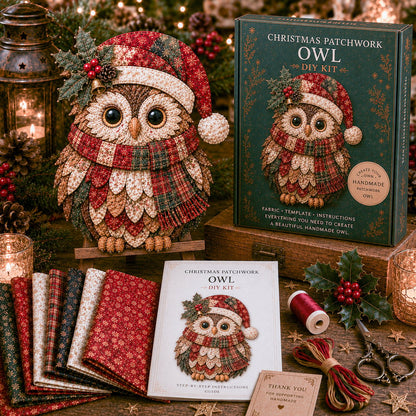 🎅Christmas Patchwork Fabric DIY Decor Kit