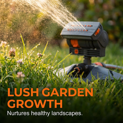 Adjustable Oscillating Sprinkler Wide Coverage💦✨