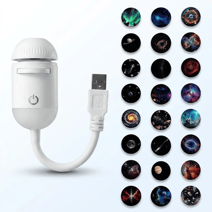 6-in-1 Adjustable Kids Galaxy Star Projector Night Light with Timer