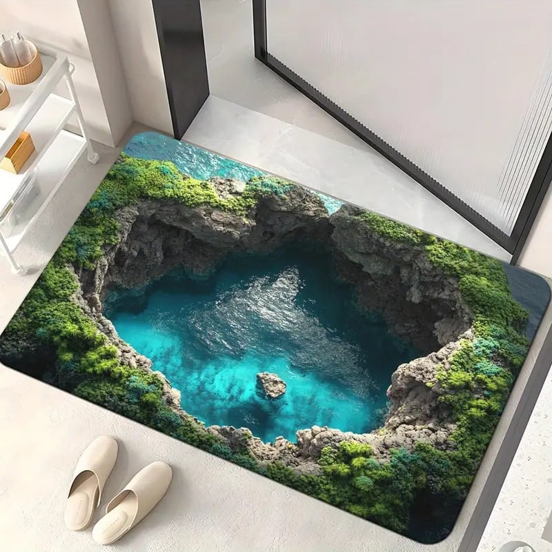 ✨Endless Abyss Illusion Doormat – Mind-Bending 3D Visual Effect