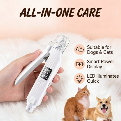 4-in-1 LED Pet Nail Clipper