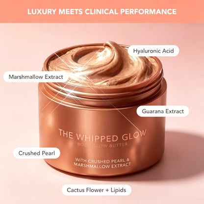 ✨ Glow Like a Pearl! Whipped Body Butter with Marshmallow Extract – Ultra-Hydrating, Luminous Finish