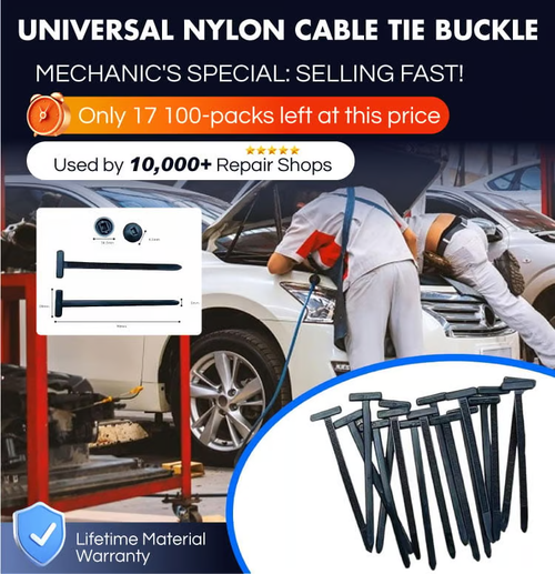 Universal Nylon Cable Tie Clasp