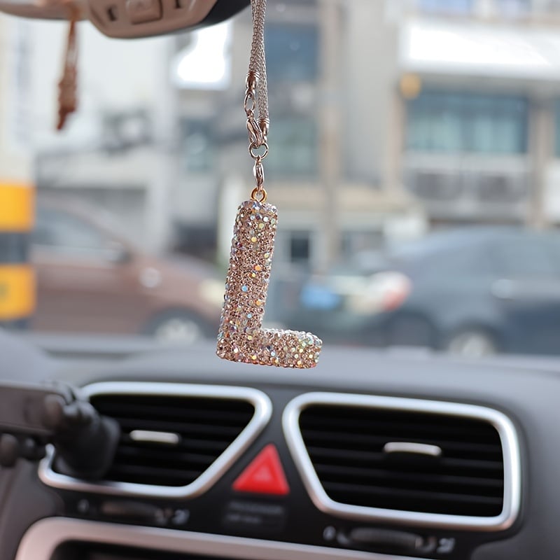 Bling Rear View Mirror Hanging Accessories