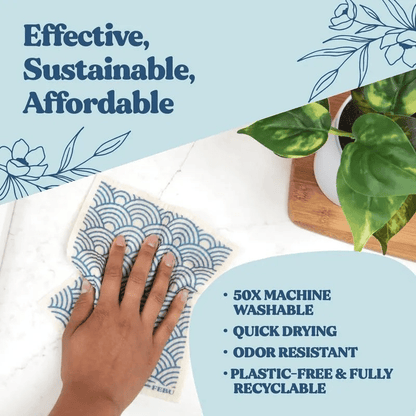 Swedish kitchen cleaning dishcloth | 5 Pack