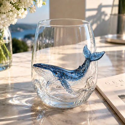 🌊 3D Ocean Animal Artisan Glassware Collection