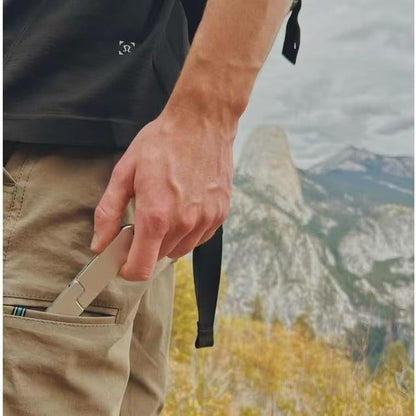 🔥Hot Sale - 2-in-1 Camping Utensil Set – Knife Fork Combo for Picnic, Portable Outdoor Travel Flatware