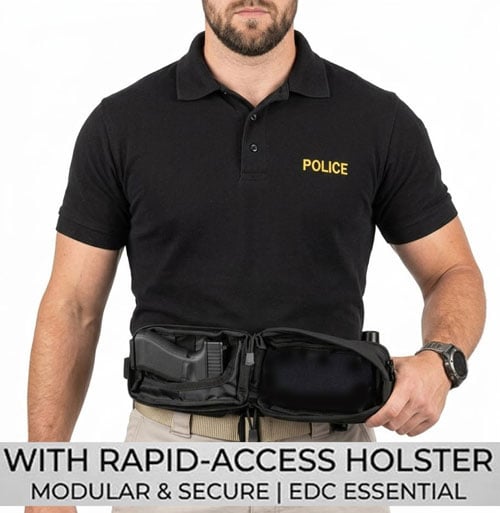 🔥LAST DAY 49% OFF - Multifunctional Concealed Carry Hip Bag with Rapid-Access Holster