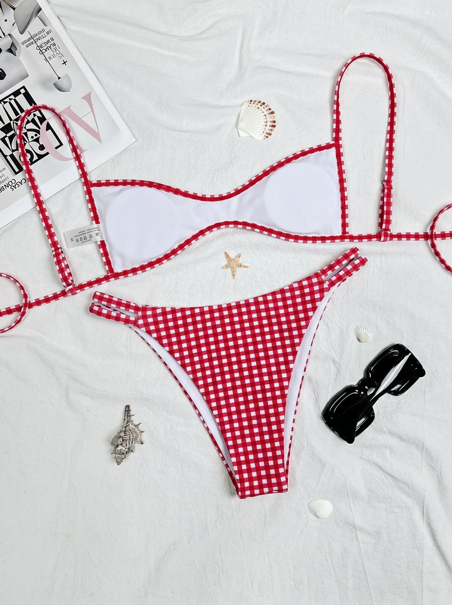 🌊Backless Tie-Up Sexy Two-Piece Bikini Swimsuit