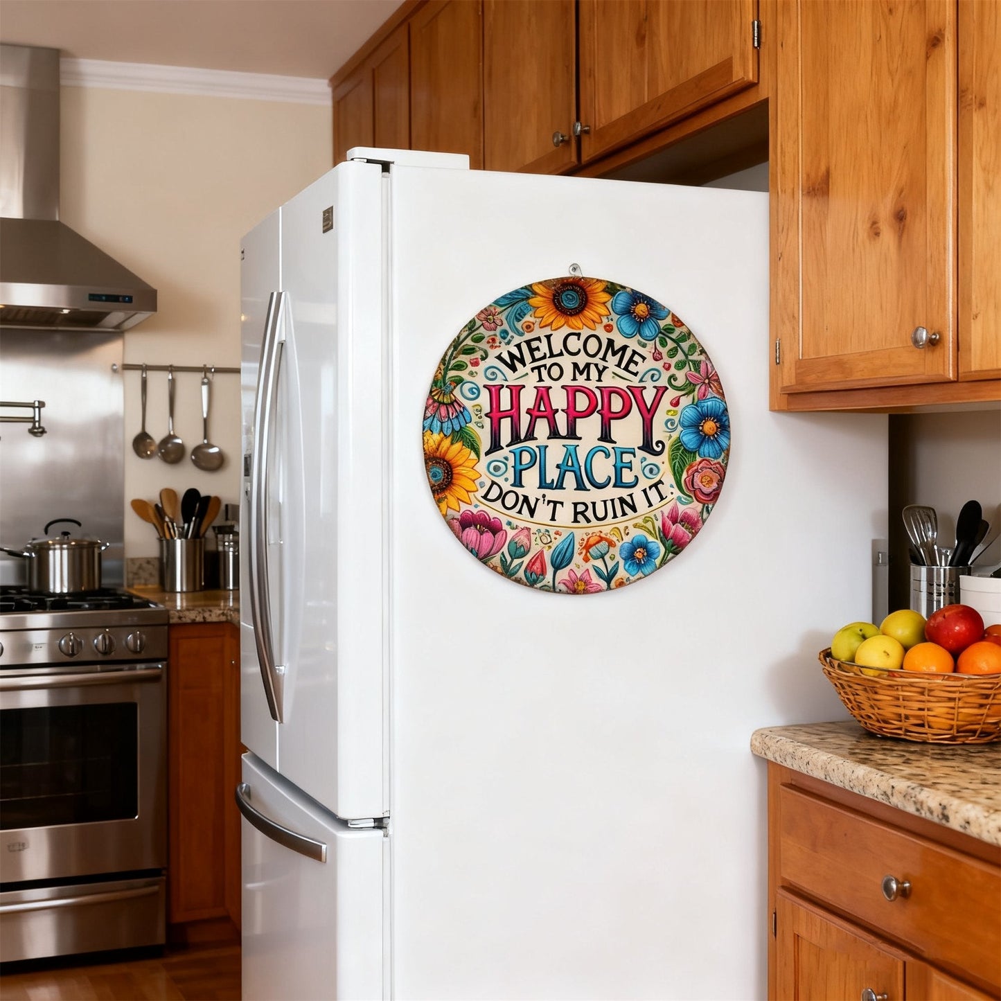 🔥Welcome to My Happy Place – Wall Sign
