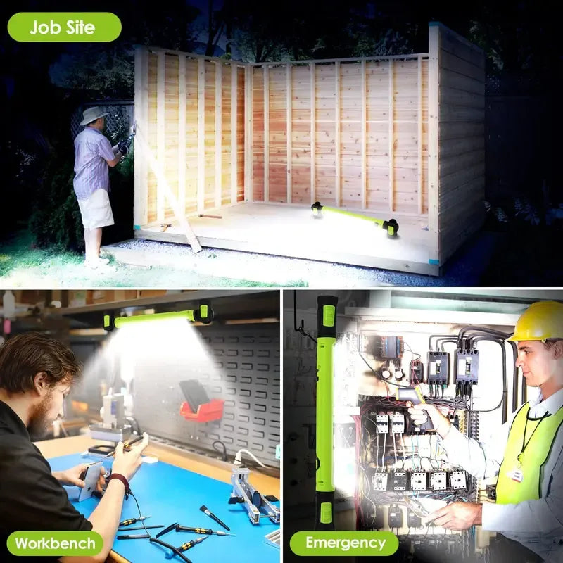 🔦3000 Lumens Rechargeable Work Light — Bright, Tough & Built for Every Job💡