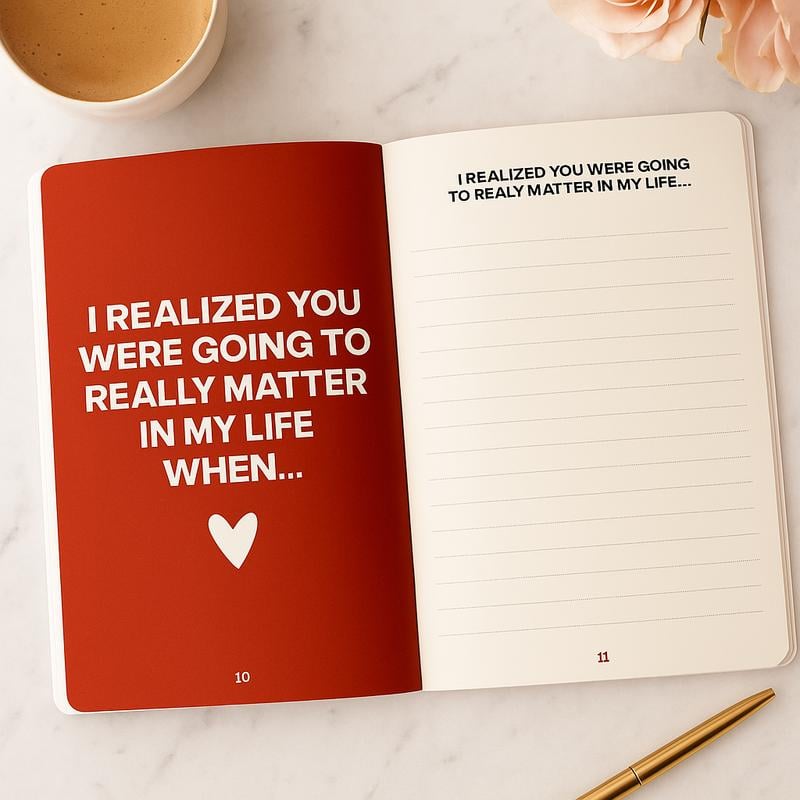 📖 Write Your Love Story Together ❤️‍🔥 The Ultimate Couples Journal – Forever Memories in Every Page! ✍️💑