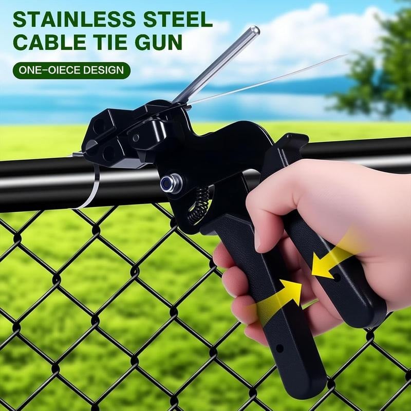 🔥Last Day 50% OFF - 🛠️🔥Stainless Steel Zip Ties Gun Kit