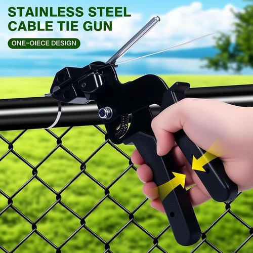 🔥Last Day 50% OFF - 🛠️🔥Stainless Steel Zip Ties Gun Kit