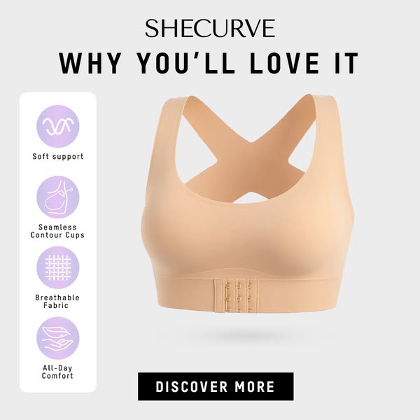💐AlignLift Posture-Perfect Wireless Bra – All-Day Comfort, Breathable & Summer-Ready 💕