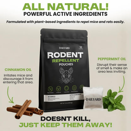 Mole Repellent Pouches