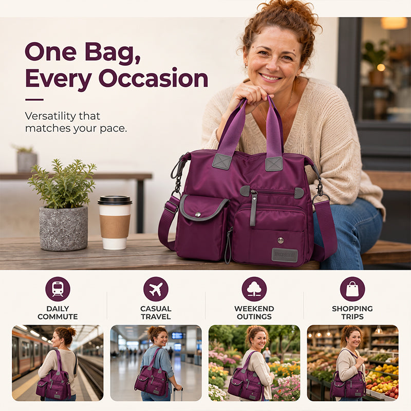 Large Capacity Waterproof Tote Bag for Women