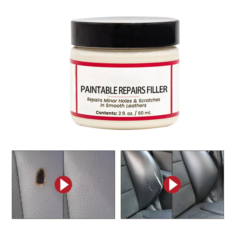 ✨Premium Leather Repair Filler | Instant Scratch & Scuff Fix for Sofas, Car Seats & Bags 🇬🇧 | Blends Seamlessly, No Heat Needed 🔧