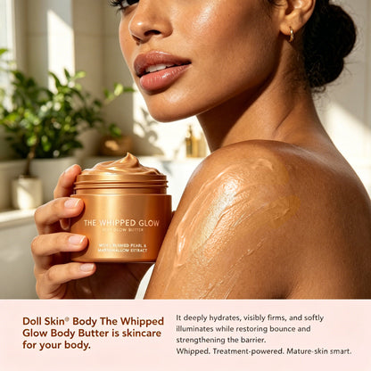 ✨ Glow Like a Pearl! Whipped Body Butter with Marshmallow Extract – Ultra-Hydrating, Luminous Finish