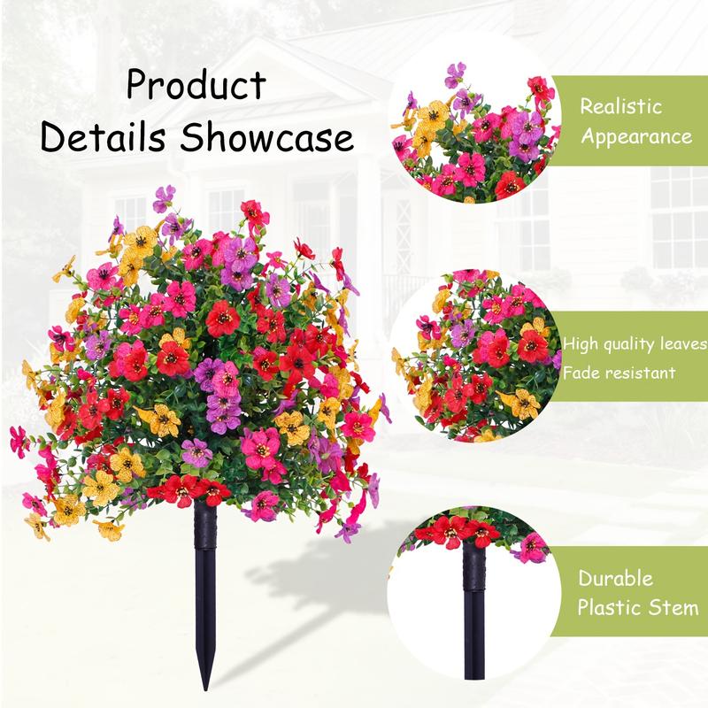🌸Artificial Flowers for Outdoor Indoor Garden Home Decoration