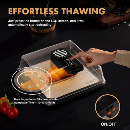 dailyard™Rechargeable Quick Defrosting Tray