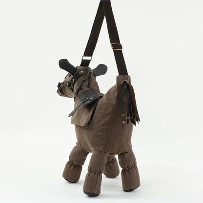 🐴✨ Unique Horse-Shaped Shoulder Bag